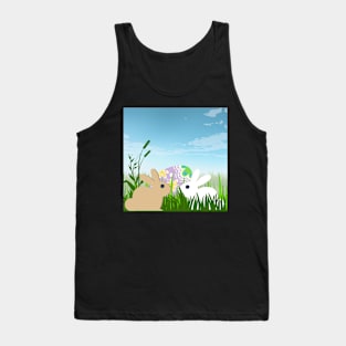 Easter in an Open Field Tank Top